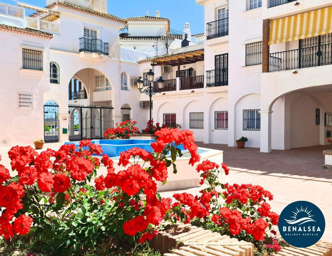 Premium Apartment 50 Mts From De The Beach In Pueblo Quinta Benalmádena Eksteriør bilde