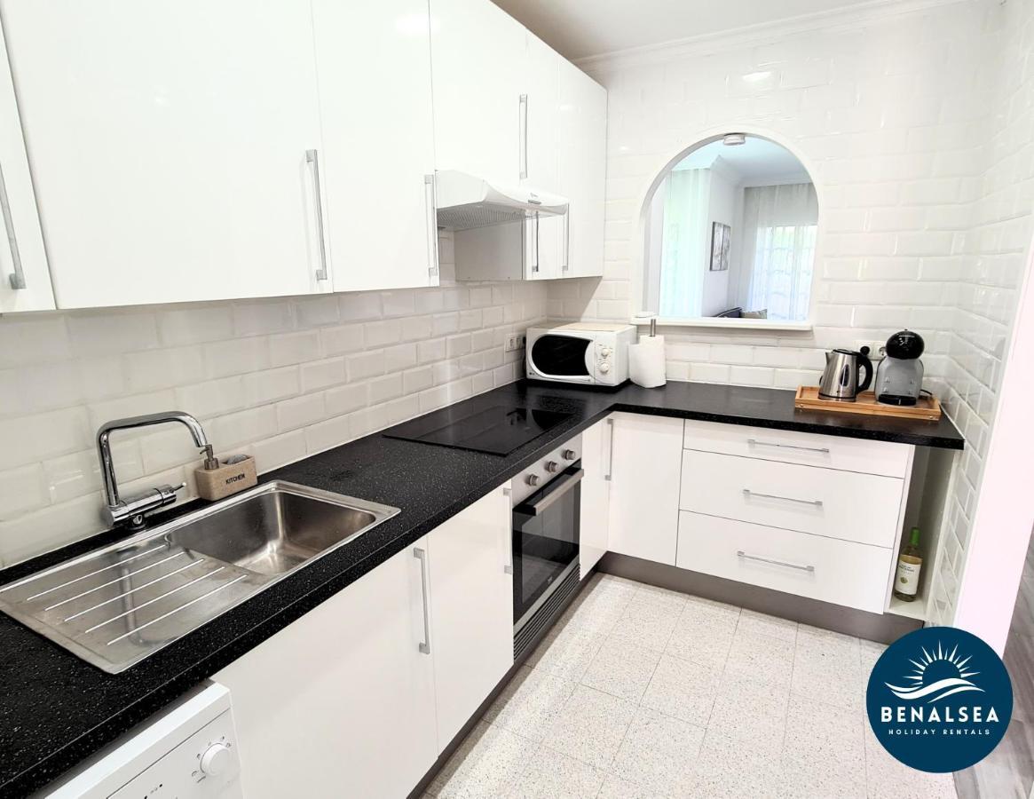 Premium Apartment 50 Mts From De The Beach In Pueblo Quinta Benalmádena Eksteriør bilde